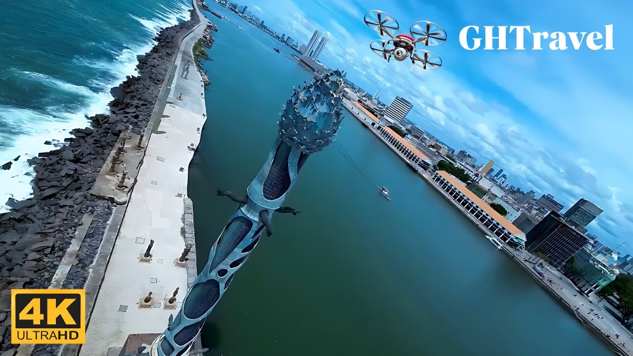 The best aerial views of Recife, Pernambuco (Brazil) in 4K!