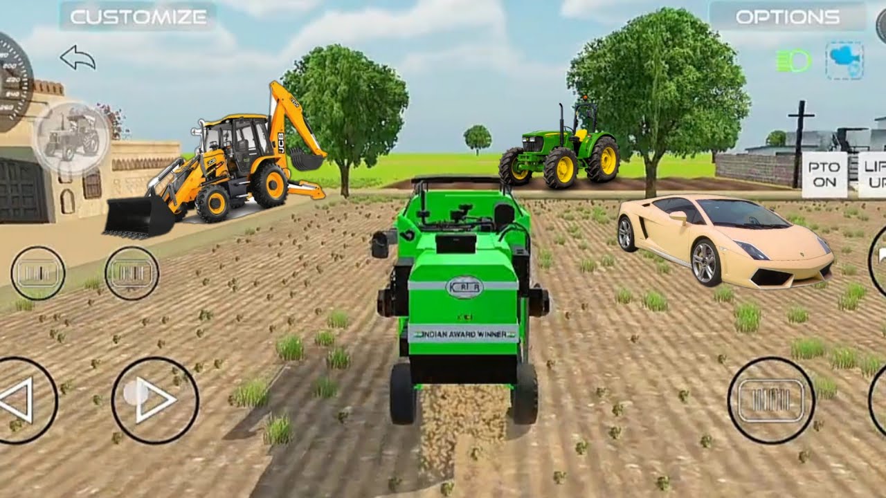 Khet Mein Badi Machine Se Gehun Ki Buvai 🌾🚜 | Farming Simulator Game #gaming #trending #tractorgame 