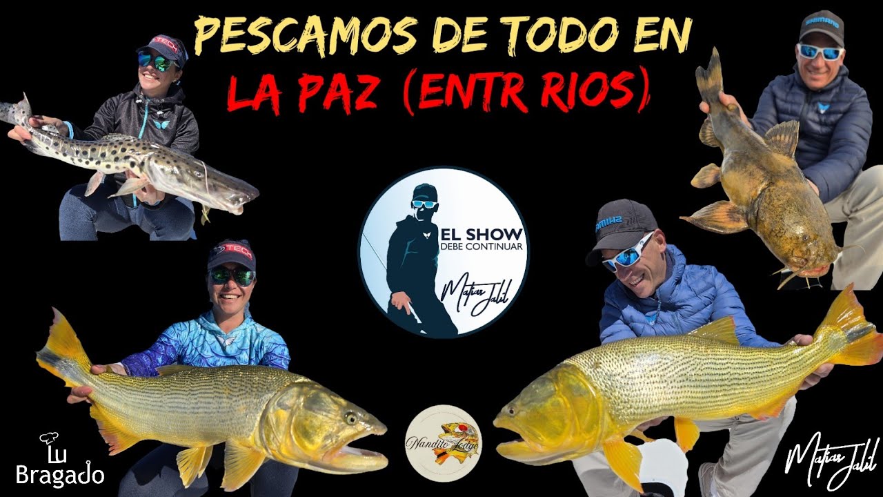 Dorados, surubi, manguruyú y tarariras 💣💣💣 Aventura completa en La Paz 🎣”