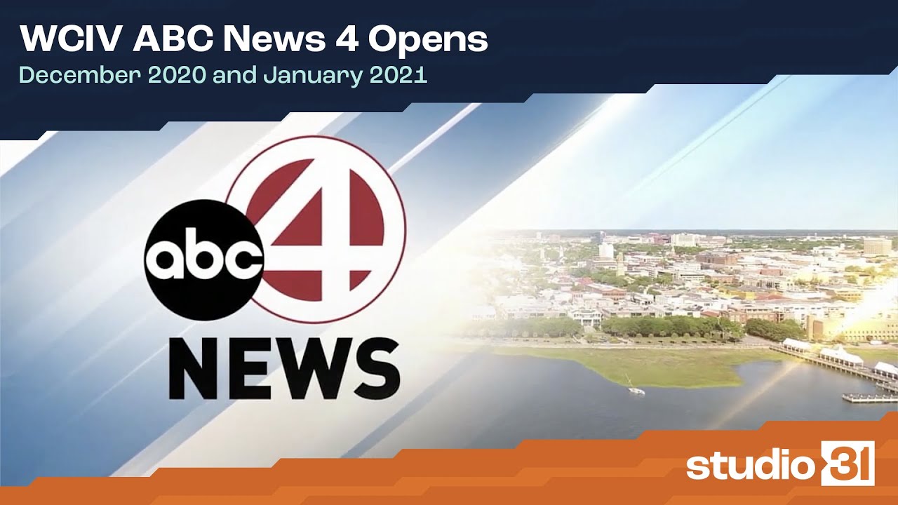 WCIV ABC News 4 Opens, 12/2020 and 1/2021