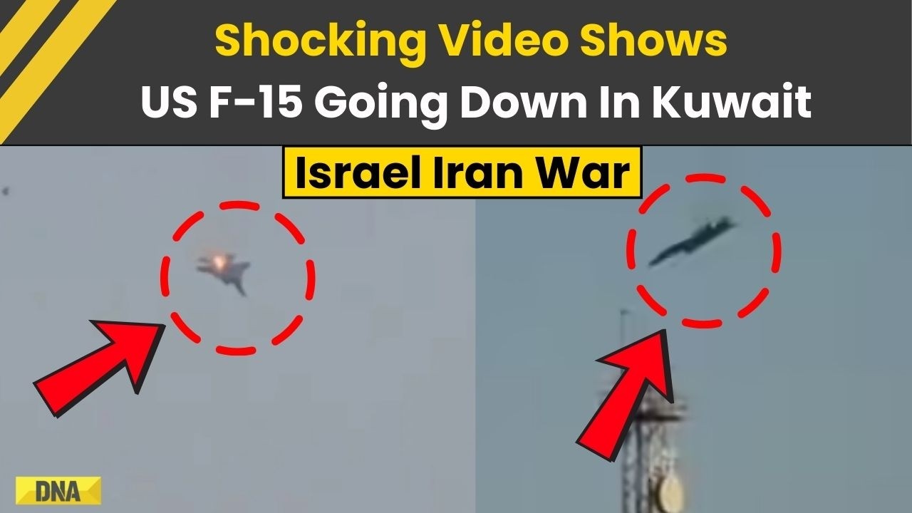Israel Iran War: US Military Jet Crash in Kuwait | Viral Video Emerges | What Happened?