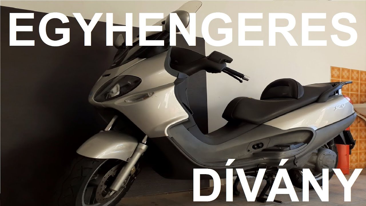 Egyhengeres dívány, avagy a legkényelmesebb motorom #Piaggio X9 500