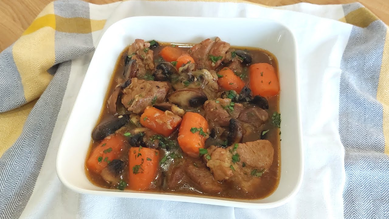 Mon mijoté de porc aux légumes 😋 - n°427