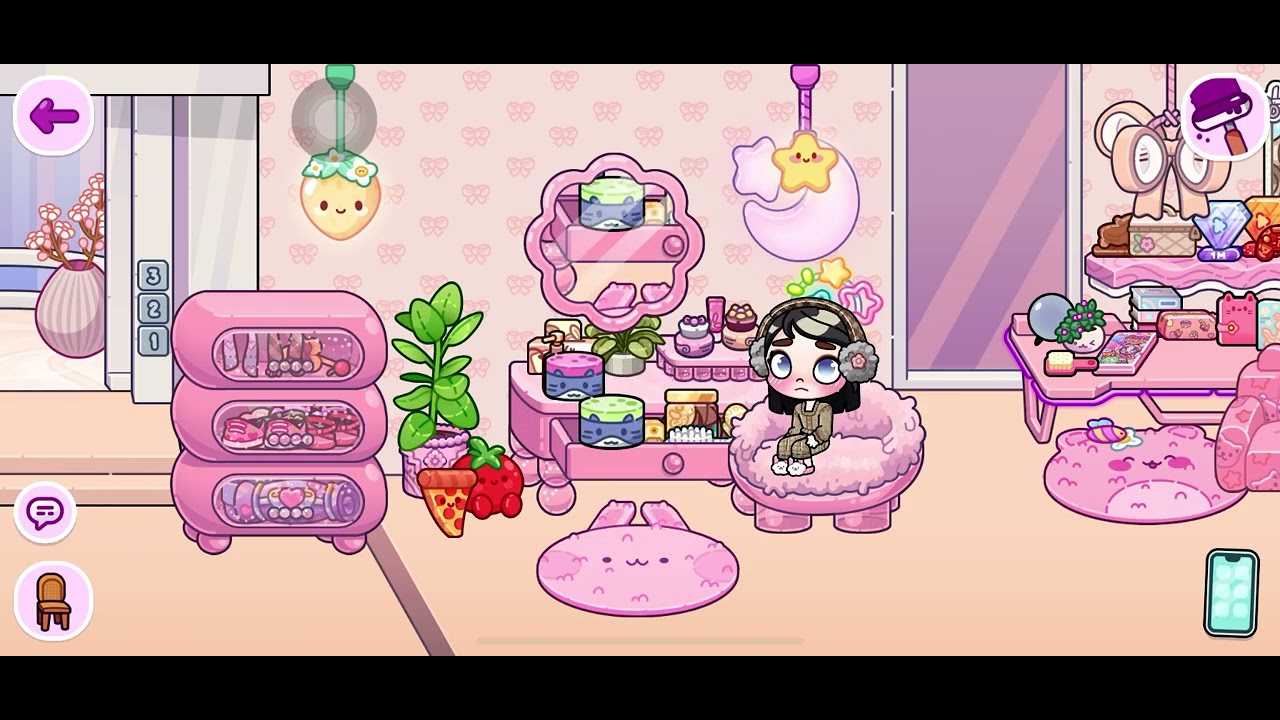 Night routine with new family✨🫐🌷🍒🍓🍕🍟🍗