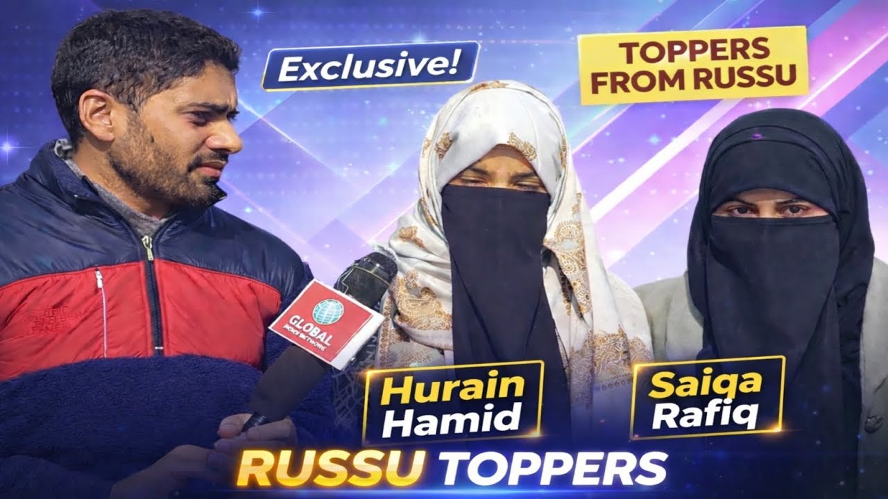 Toppers From Russu Budgam || Exclusively Interview with Saiqa And Hurain || #voice_of_salaf