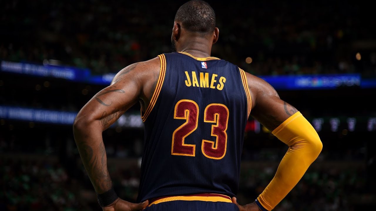 LeBron James (35/8/8) Passes Michael Jordan on All-Time Playoff Scoring List | May 25, 2017