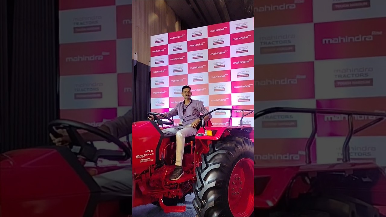 Mahindra tractor launch event Kolkata 5 star hotel ❤️ #shorts #tractor #viral