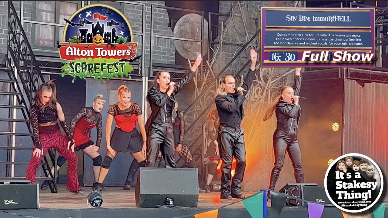 Sin Bin: ImmortHell Full Show at Alton Towers Scarefest #itsastakesything