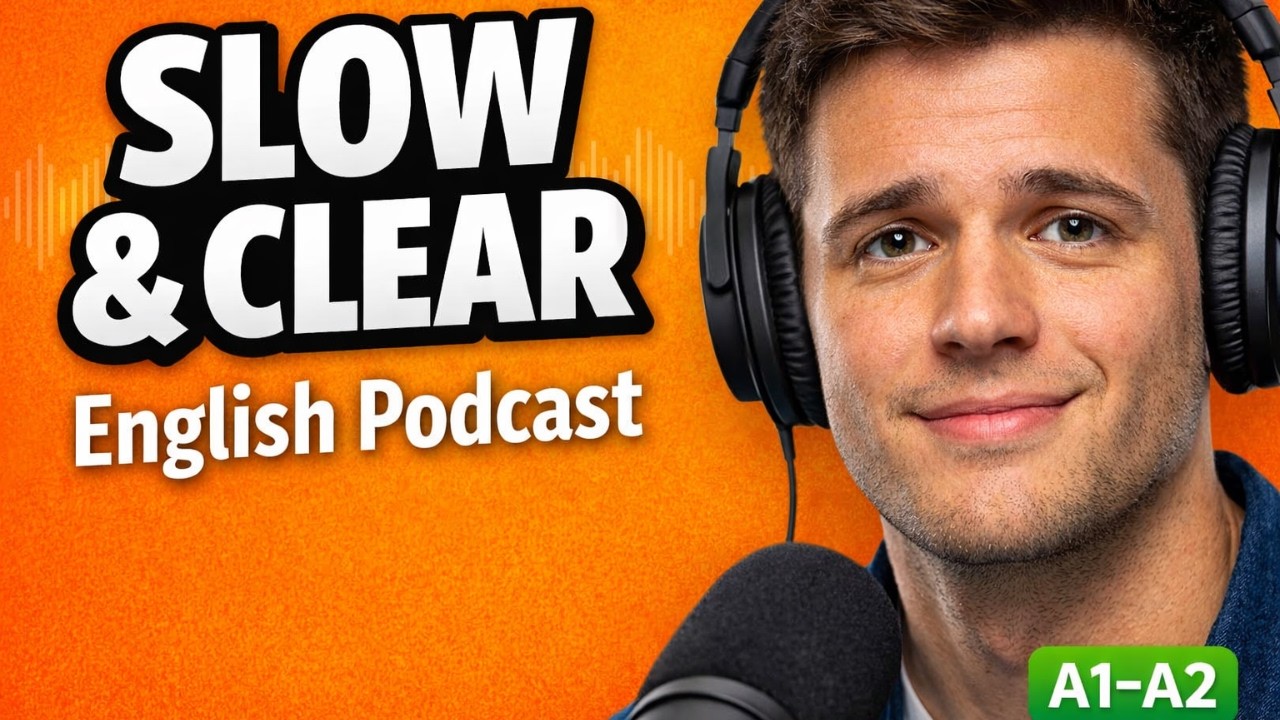 Learn English with Slow Podcast | A1–A2 Beginner Listening & Shadowing | Everyday English Confidence
