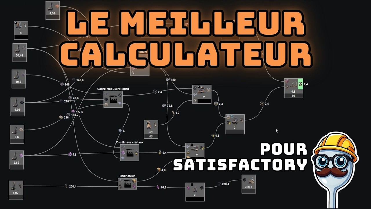 Satisfactory Modeler : l’outil indispensable pour planifier vos usines