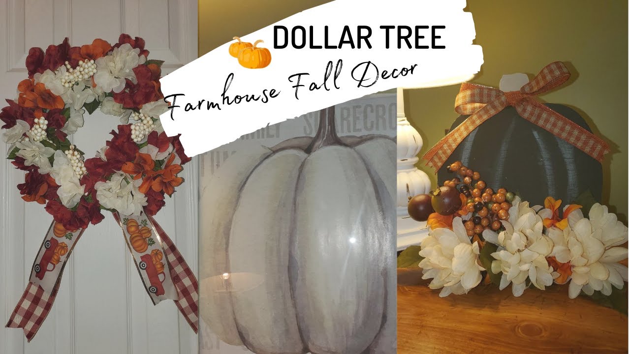 DOLLAR TREE DIY FALL DECOR 2020 *NEW* decorating ideas for Autumn!