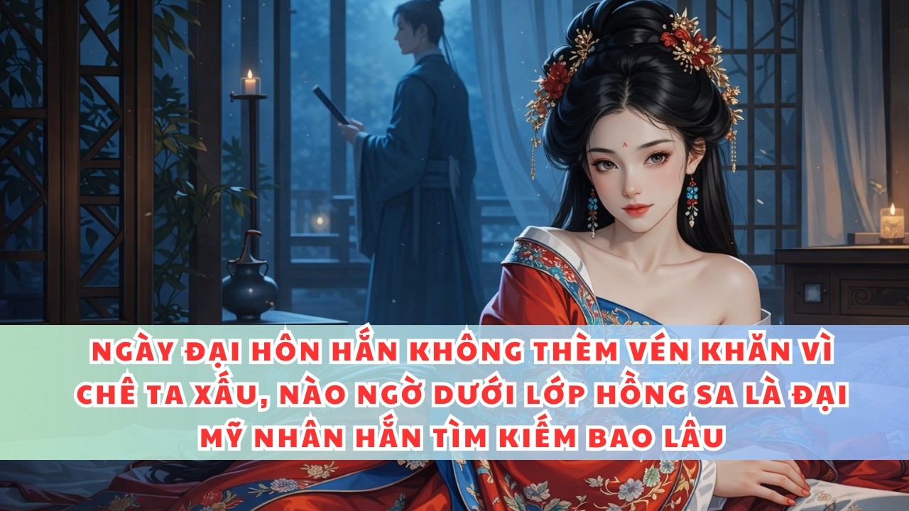 Truyện audio | Bị Chê Xấu Trong Hôn Lễ, Ai Ngờ Ta Chính Là Mỹ Nhân Hắn Thầm Yêu