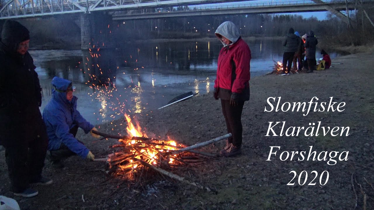 Slomfiske Klarälven Forshaga 2020 Värmland Sweden