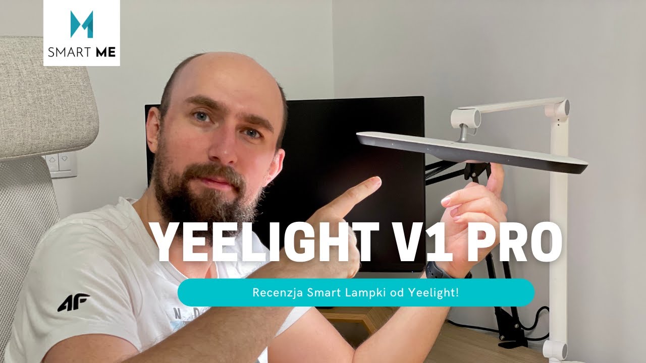 Yeelight V1 Pro - Recenzja lampki idealnej dla Home Office [ENG SUBS]