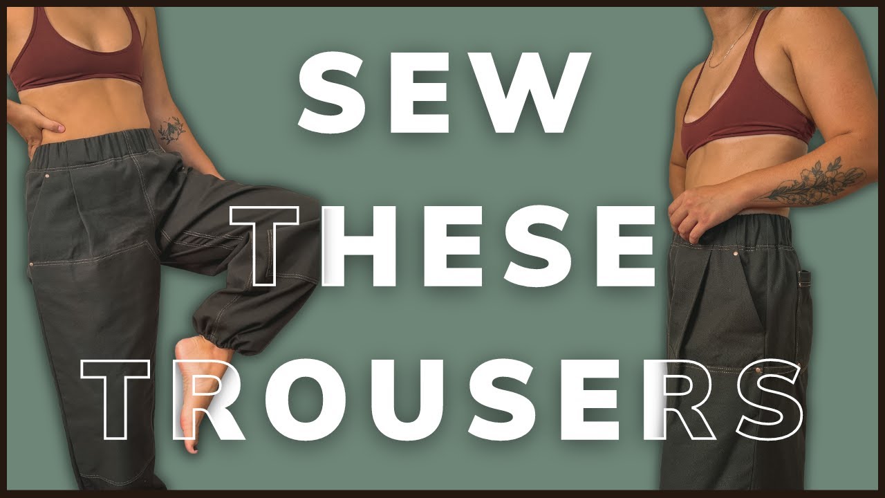 DIY Rock Climbing Trousers Anyone Can Sew At Home!