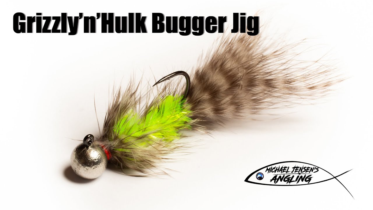 Grizzly'n´Hulk Bugger Jig - classic hair jig tying tutorial