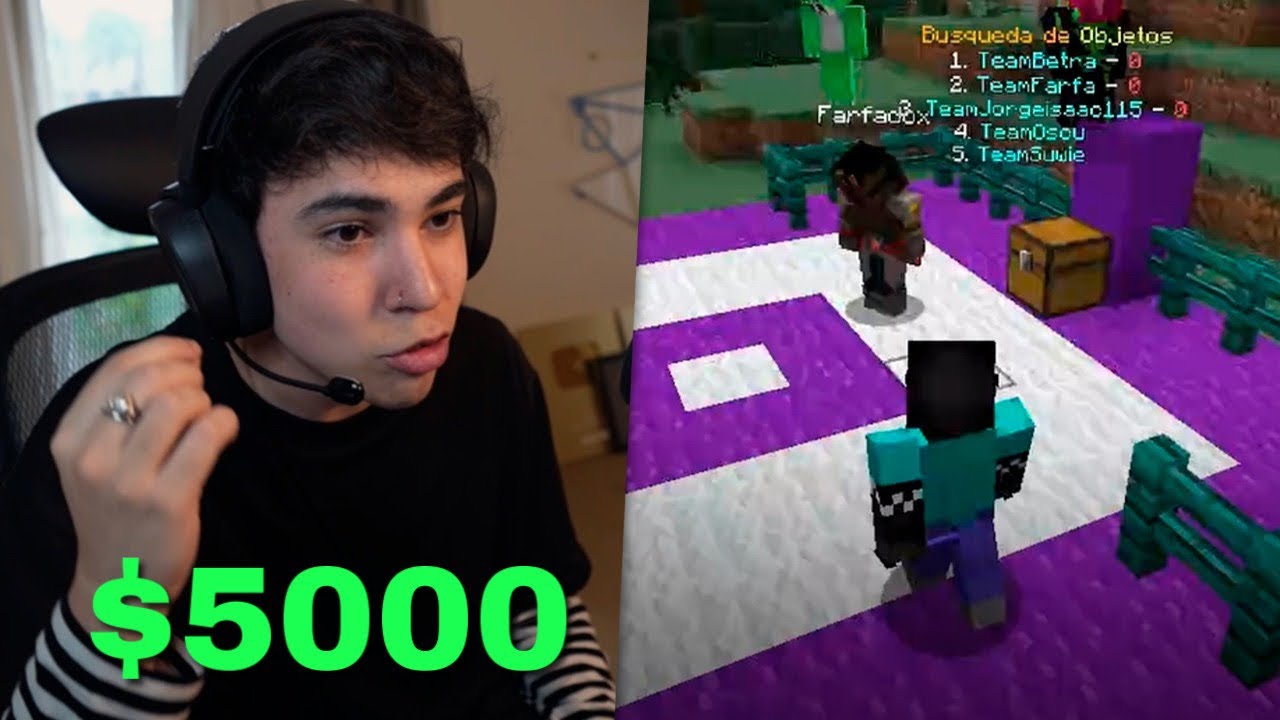 gane $5000 jugando minecraft