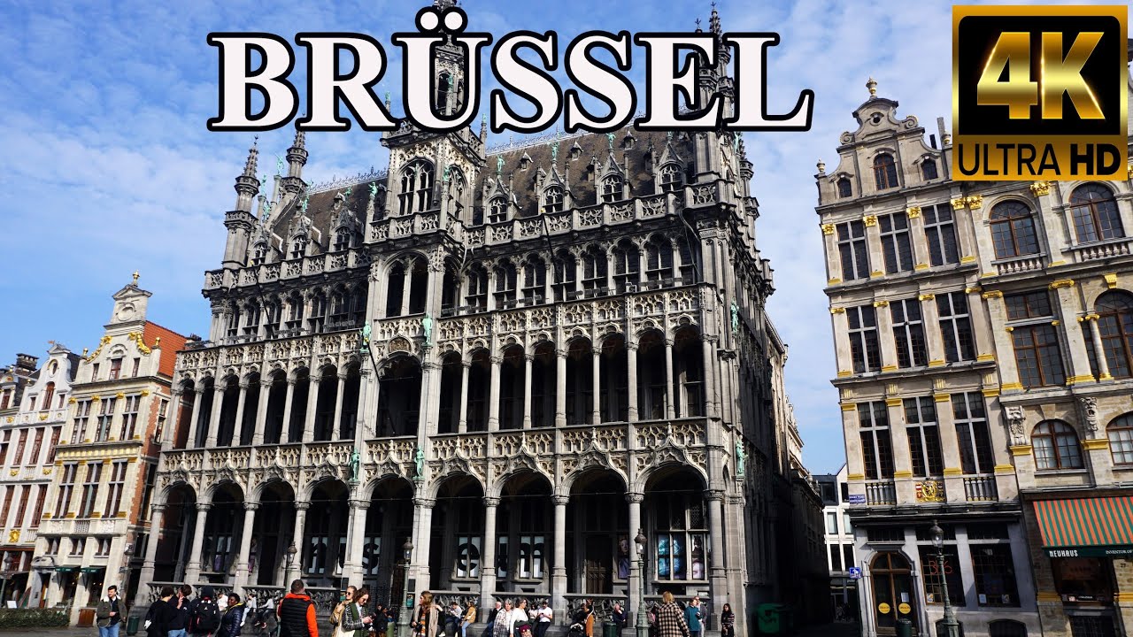 BRÜSSEL Stadtrundgang 🇧🇪 (4K)