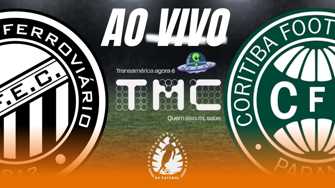 Operário x Coritiba - AO VIVO - Campeonato Paranaense Semifinal jogo de ida - 14/02/2026