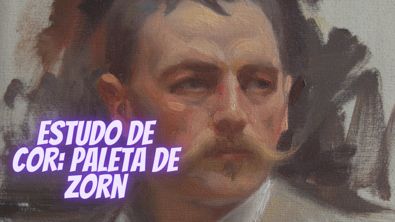 Estudo de cor : Paleta de Zorn / Color study: Zorn palette