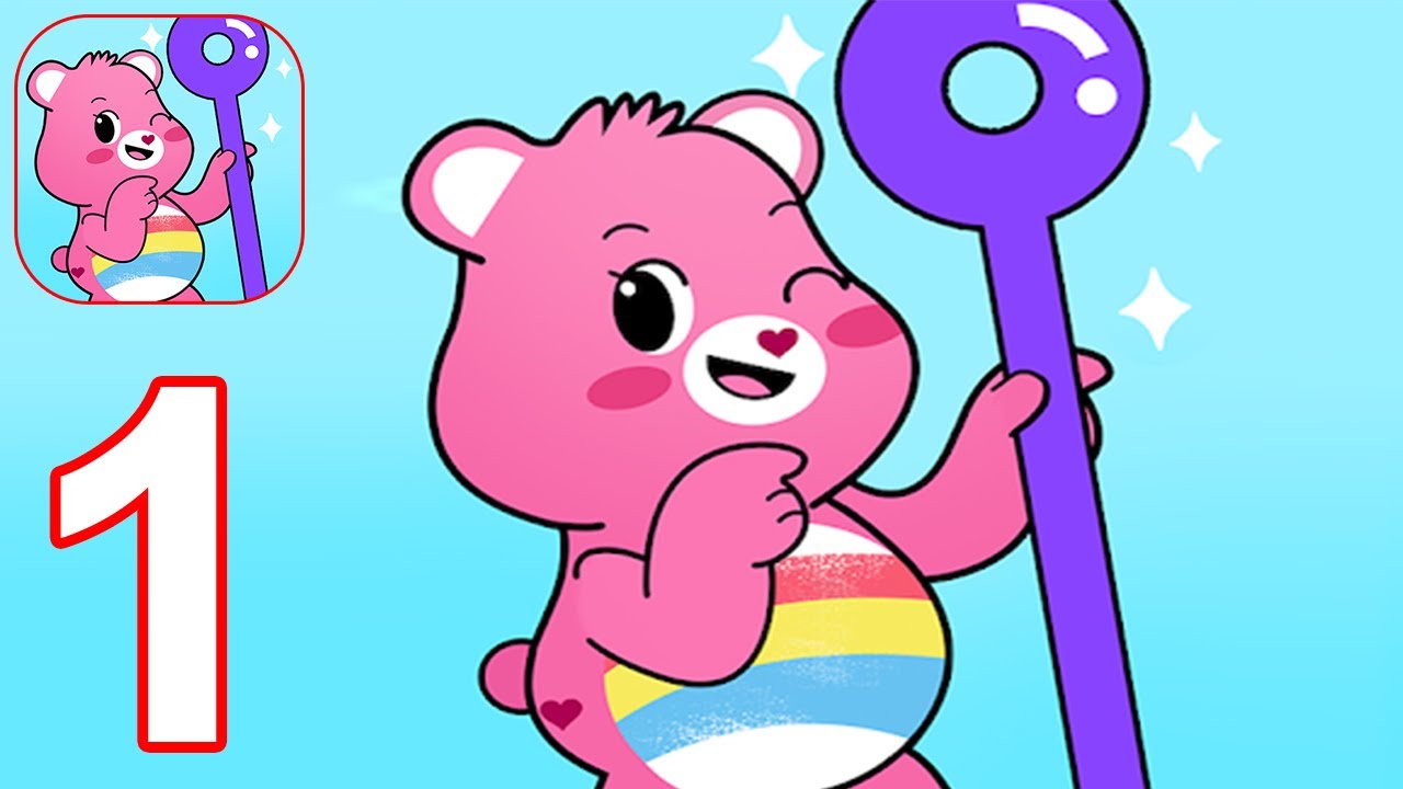 Care Bears: Pull the Pin - Gameplay Walkthrough Part 1 Levels 1-40 (Android, iOS)