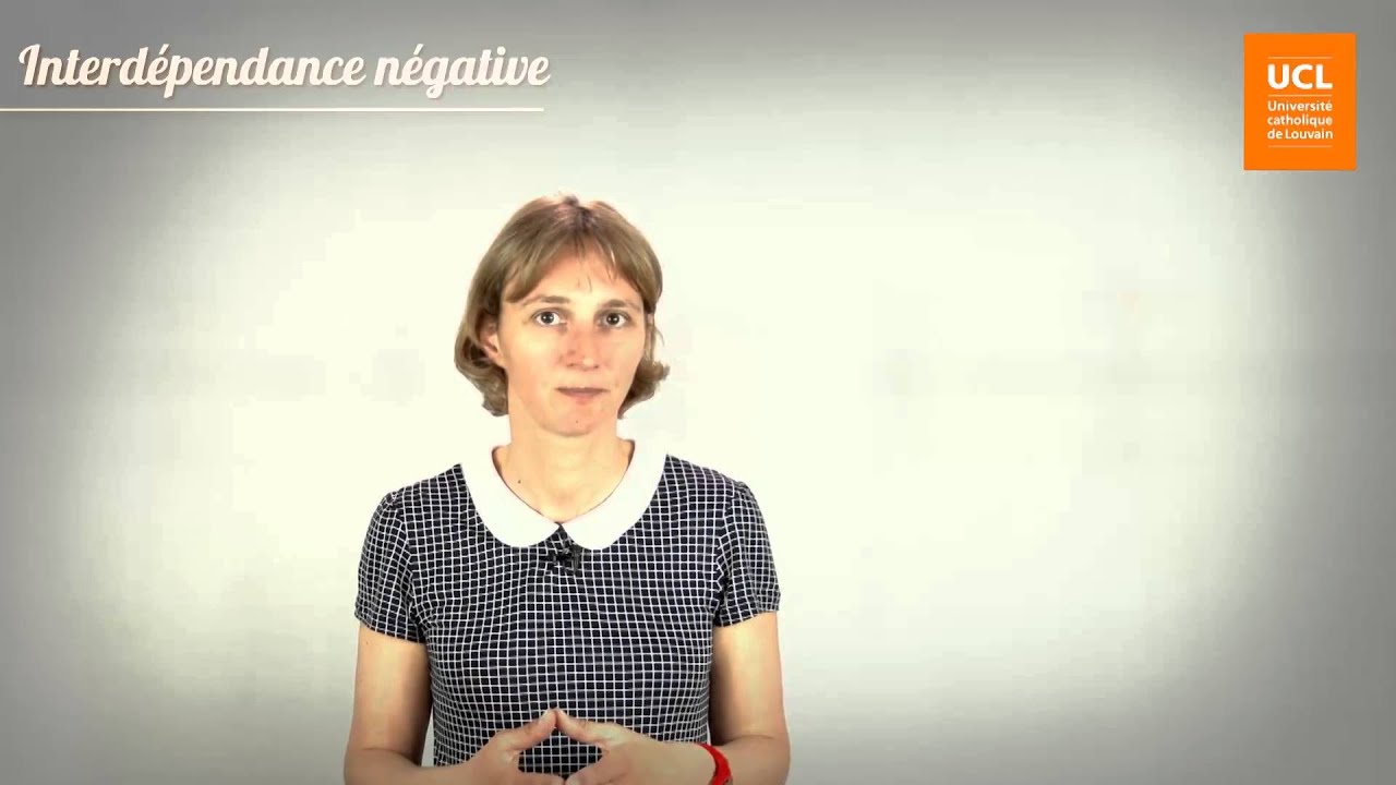 7. Interd&eacute;pendance n&eacute;gative