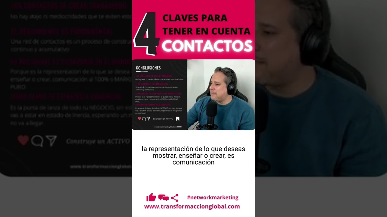 Crear Contactos Clientes Socios Prospectos en el Network Marketing