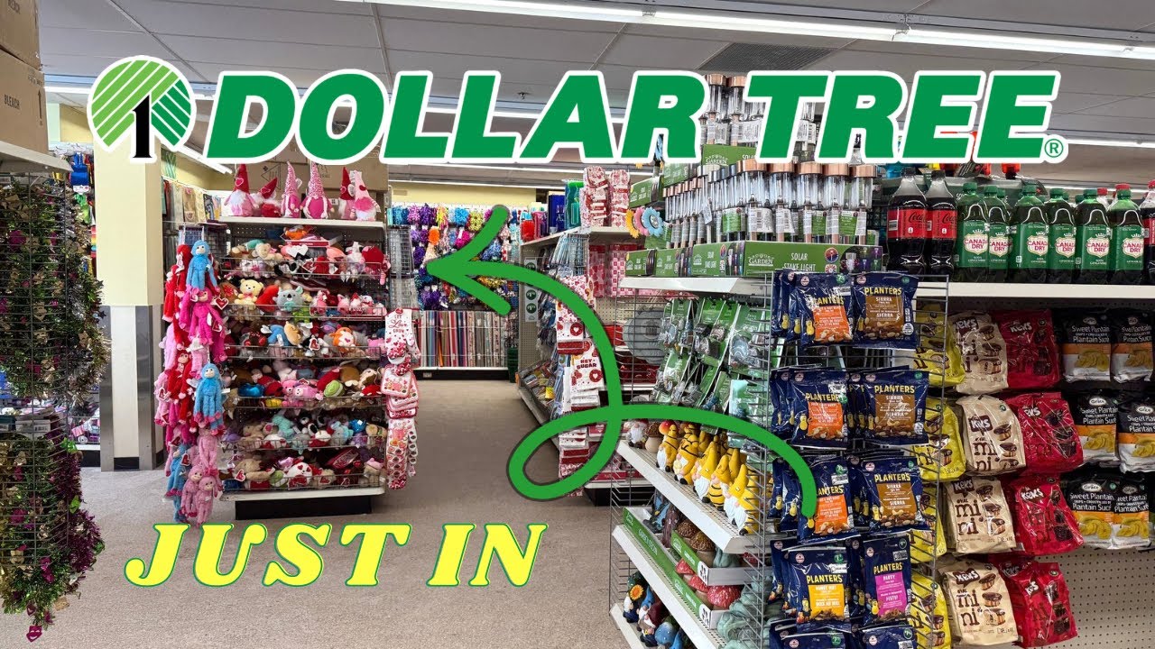 Пойдем со мной в новый магазин Dollar Tree