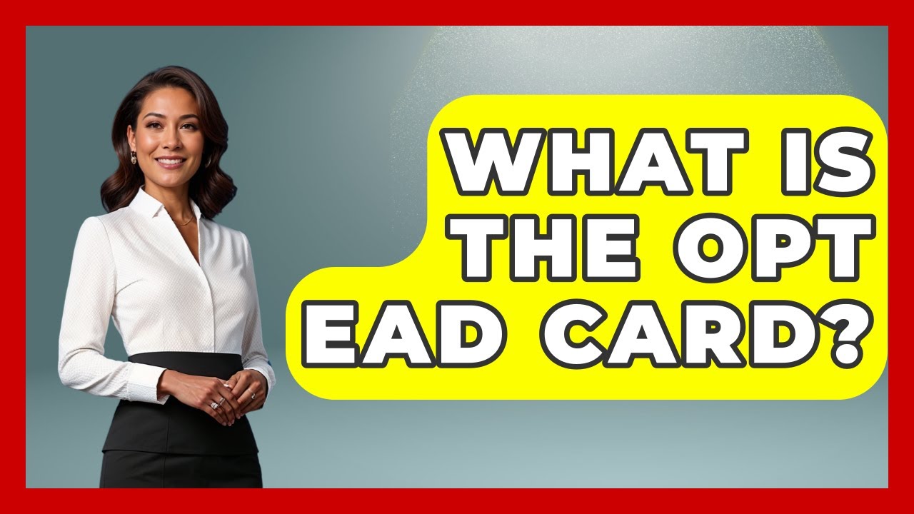What Is The OPT EAD Card? - The College Explorer