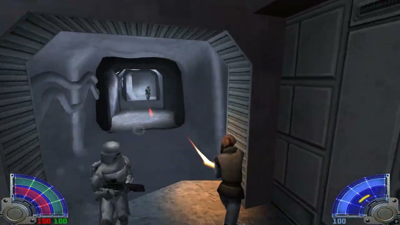 Star Wars Jedi Knight: Jedi Academy Complete Playthrough - Mission 09 - Hoth Echo Base
