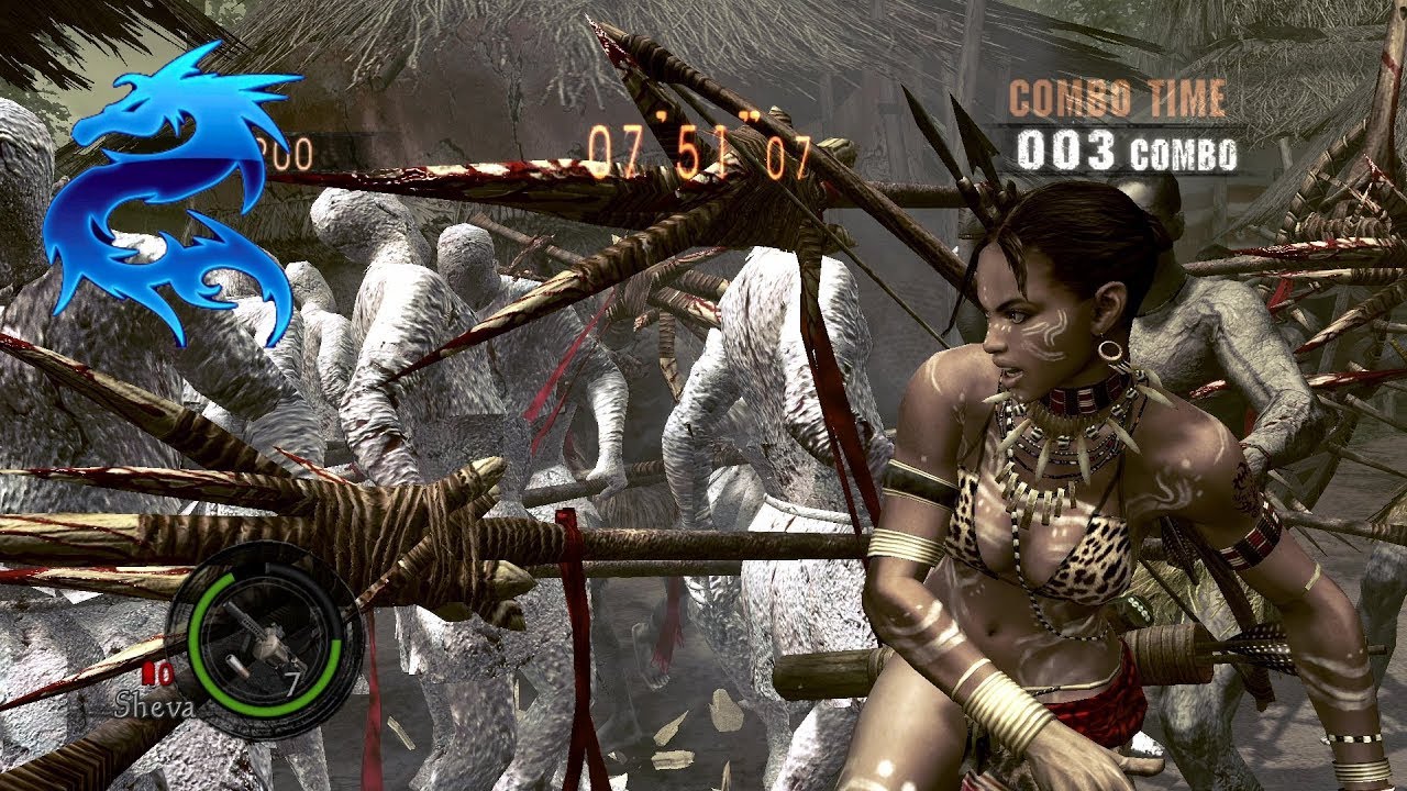 Resident Evil 5 (Mercenaries) - Village Sheva (Tribal) 1M255K506