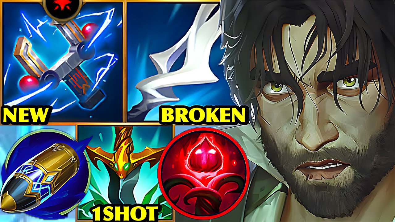 Wild Rift China Jayce Mid | 21KILL NEW Magnetron FULL BURST COMBO JAYCE Build Runes | Sovereign Rank
