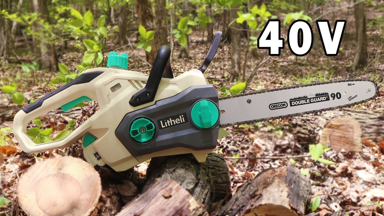 Awesome 40V Cordless Chainsaw Litheli