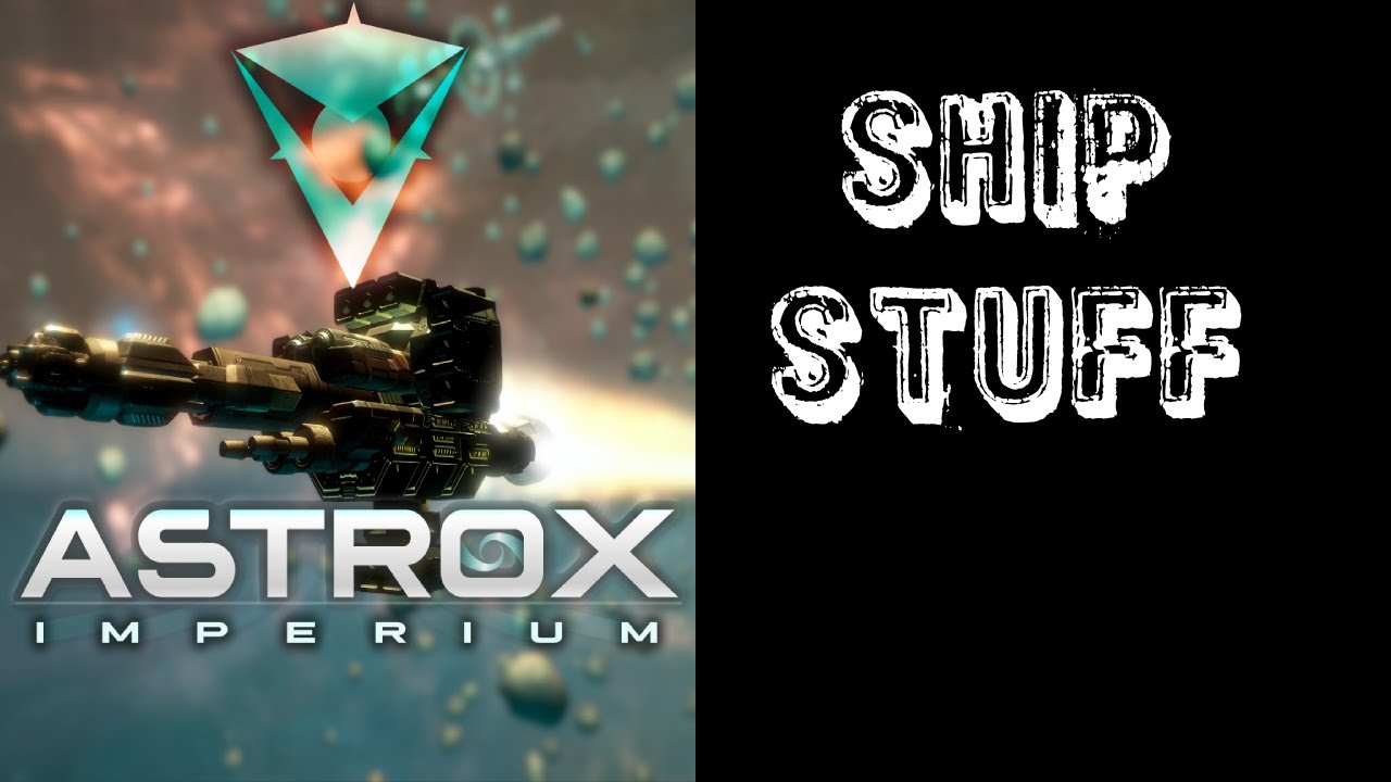 Astrox Imperium - using the ship builder tool to make a recon shuttle