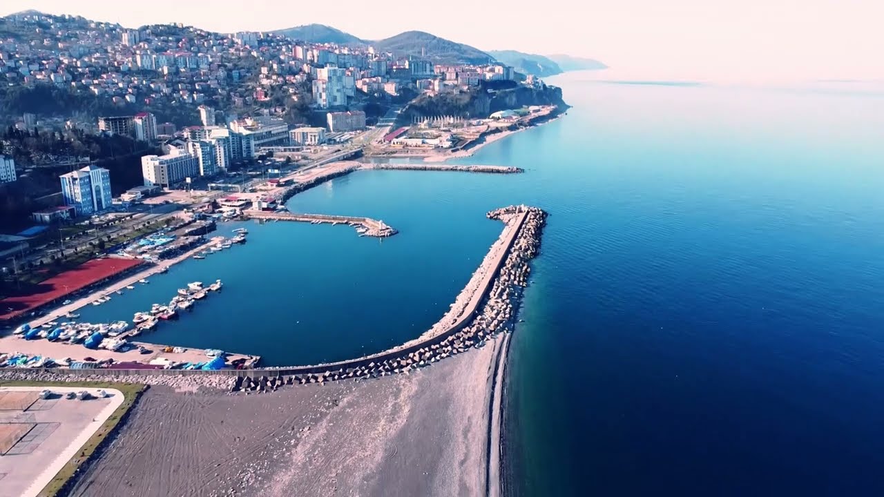 Zonguldak Kozlu Sahil Drone Video