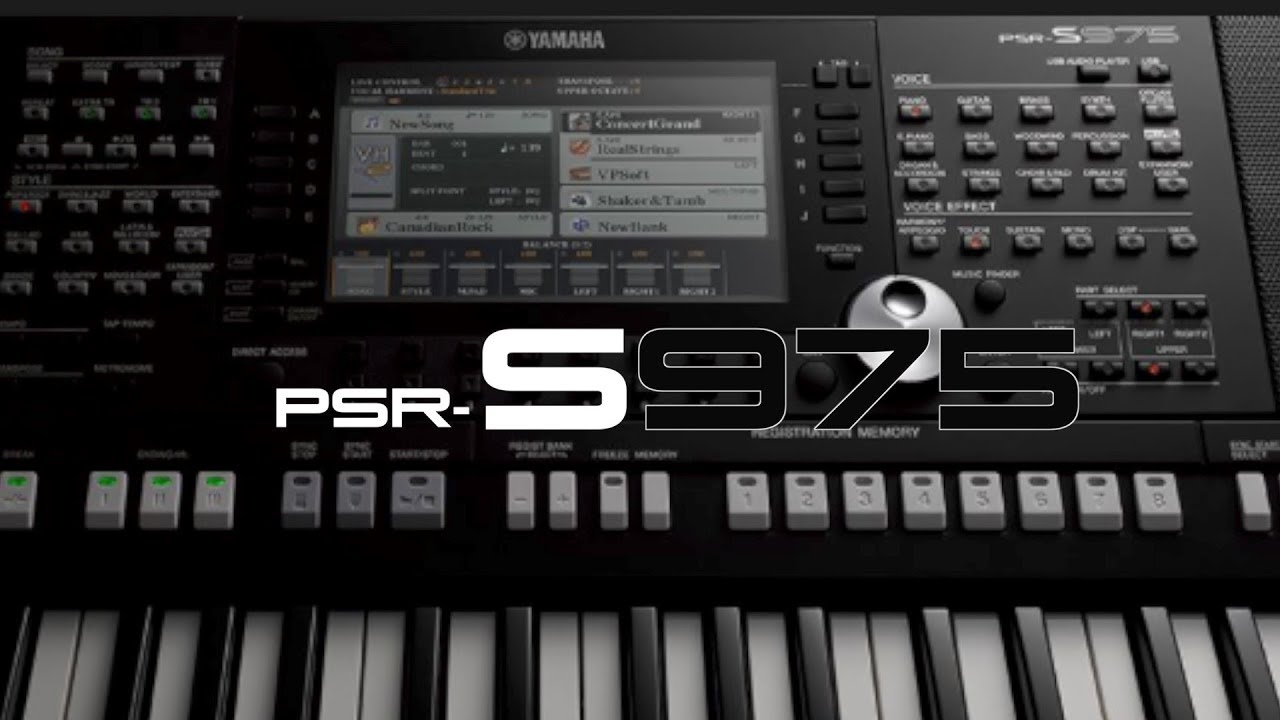 YAMAHA PSR-S975 (775)