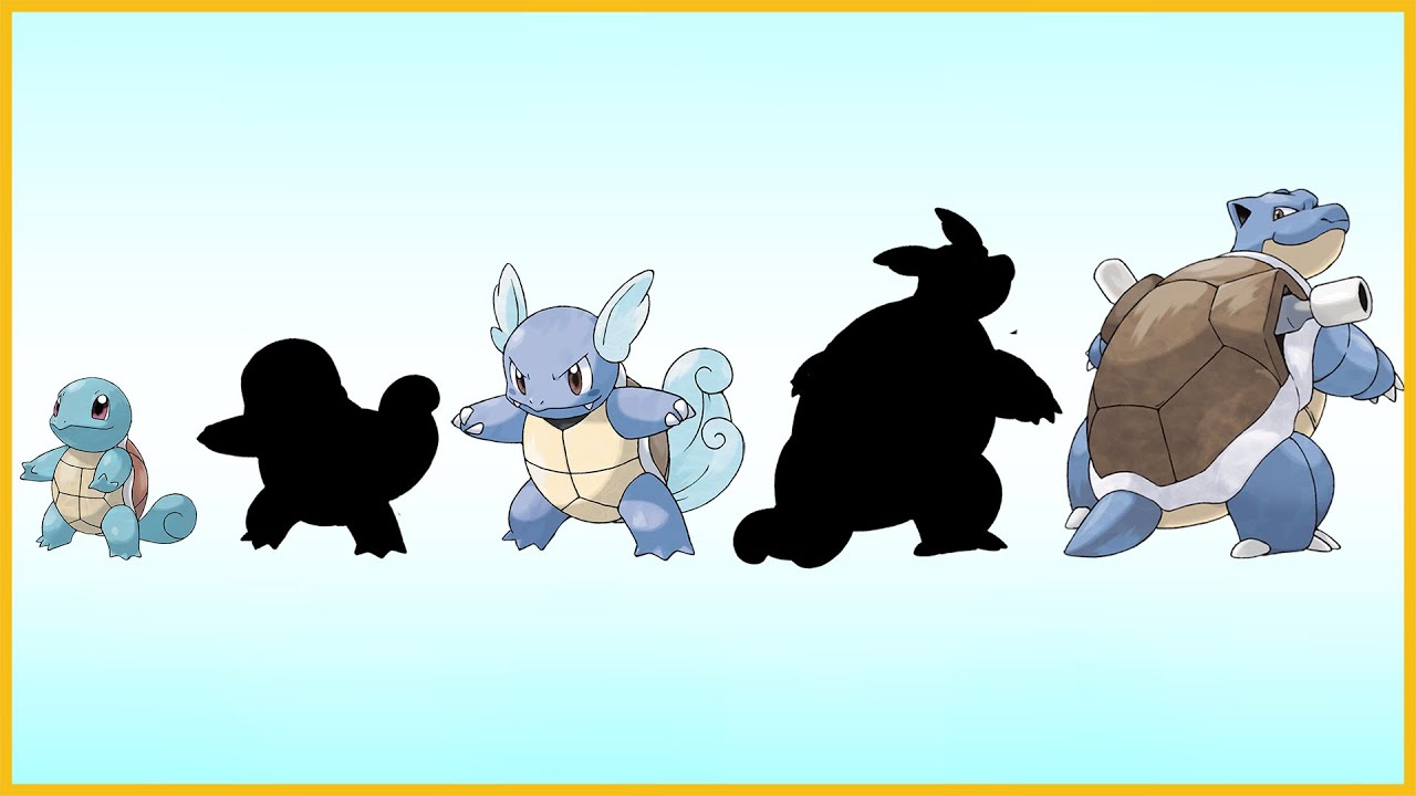 What if Pokemon had more Evolution Stages? Squirtle | Wartortle | Blastoise