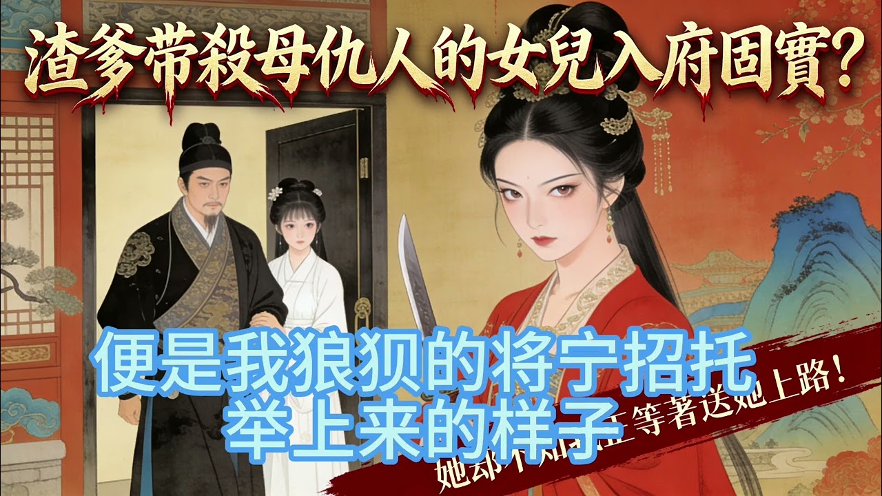 【完結】--外室女穿素服闖太子大婚，以為驚艷全場，太子卻只想抱緊他的妃絕色妹妹白衣奪目，太子卻冷笑：妳娘的血，涼透了嗎？#audiobook #故事頻道 #故事分享 #家族恩怨 #情感 #人生感悟
