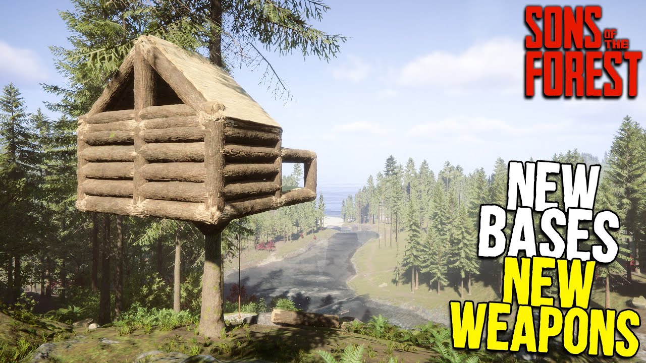 Building a PROPER Set Up! | Sons of the Forest (Blind Playthrough)