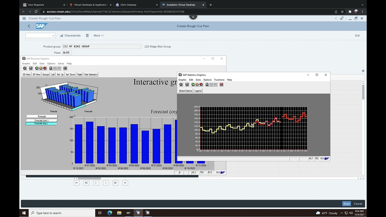 SAP Tutorial LAB 3 03 How create Forecast for Product Group