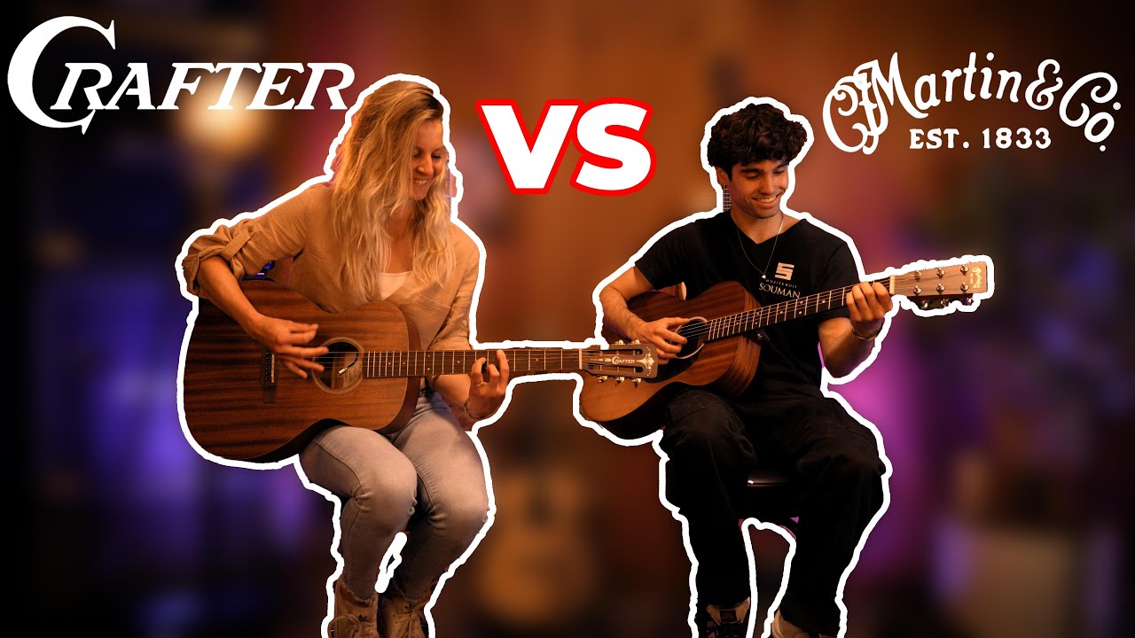 Martin 000-10E Sapele VS Crafter Mind T-MAHOe Pro | Muziekhuis Souman