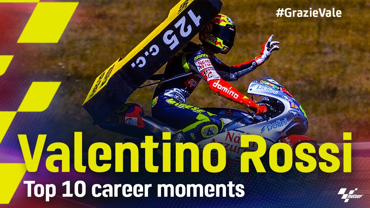 #GrazieVale: Valentino Rossi's Top 10 career moments