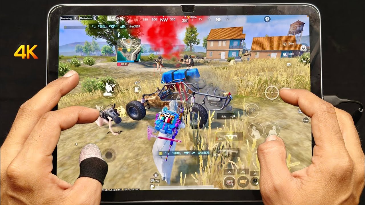 iPad 11th generation bgmi test 🔥 4k 120 FPS / sensitivity settings ❤️ control codes