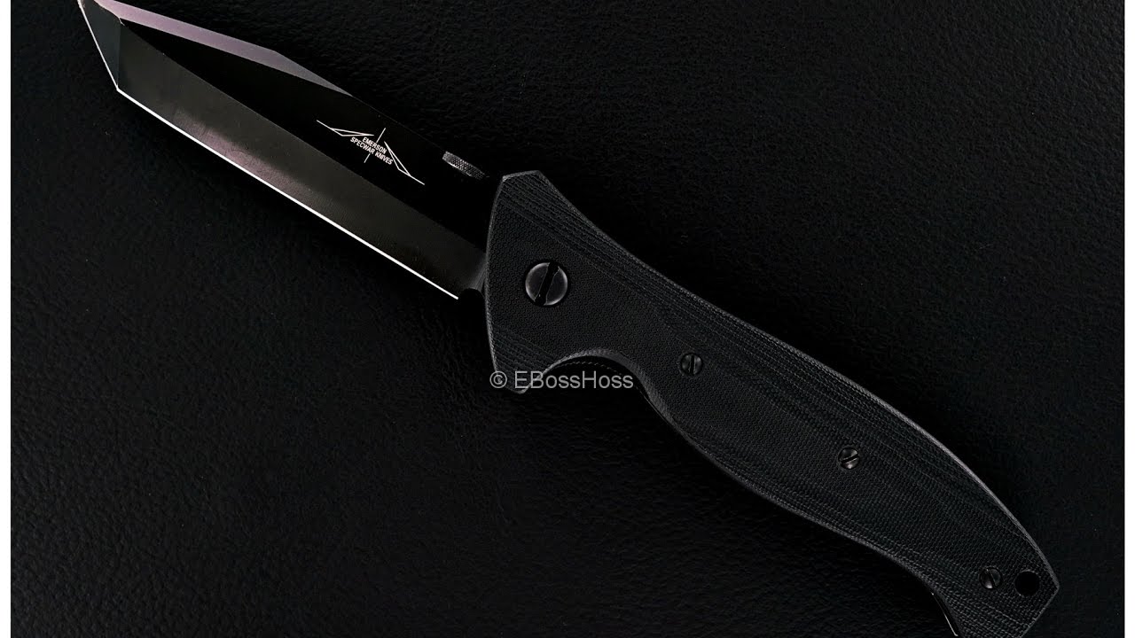 Ernest Emerson SpecWar Tanto Prototype