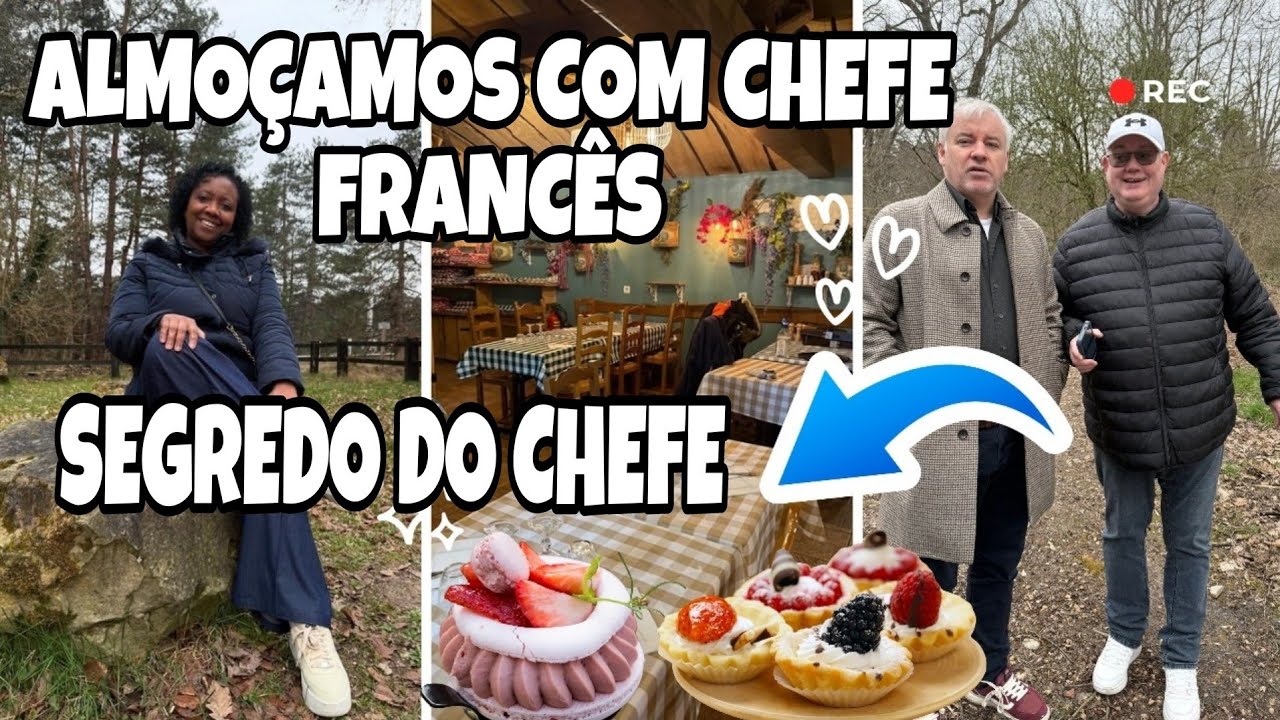 Nosso Amigo Chef Franc&ecirc;s nos Levou a um Restaurante Surpreendente | Jacky e Laurent na Fran&ccedil;a