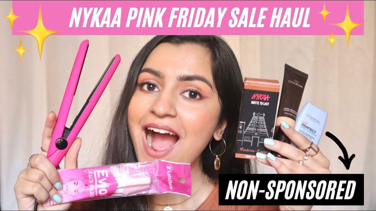 Nykaa PINK FRIDAY SALE HAUL 2020 | Zeal Thakker
