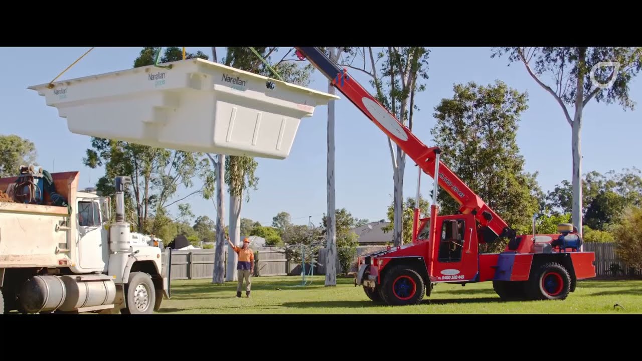 Narellan Pools Grandeur 7 Pool Installation