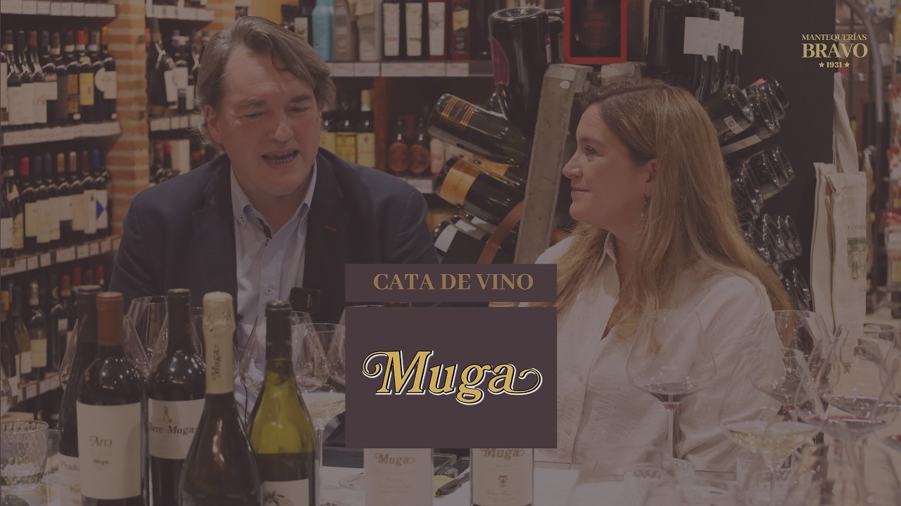 Cata de Vino junto a Bodegas Muga en Mantequer&iacute;as Bravo
