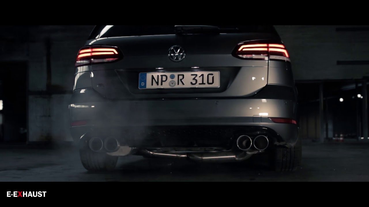 3,5&ldquo; Klappenauspuff - Golf 7 R Varaint - E-EXHAUST