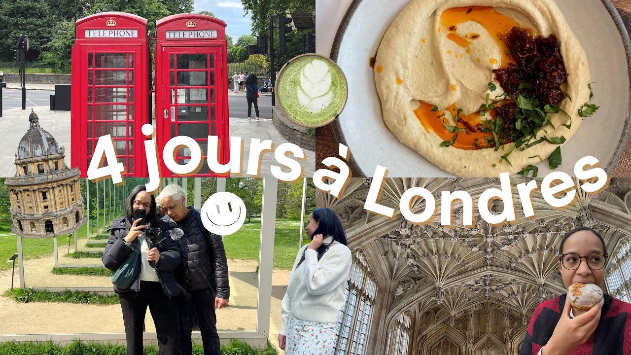 4 JOURS À LONDRES 🇬🇧  (restaurants, Kew Gardens, Ted Lasso, Vegan Nights et Oxford)